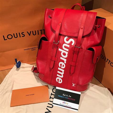 lv supreme nano backpack|supreme x louis vuitton jacket.